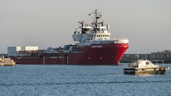 Die Rettungsaktionen wurden in maltesischen und libyschen Gewässern durchgeführt. (Bild: AFP/Giovanni ISOLINO)