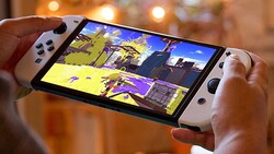 Die neue Nintendo Switch mit OLED-Display (Bild: Nintendo)