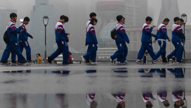 Kinder in China (Bild: AFP)