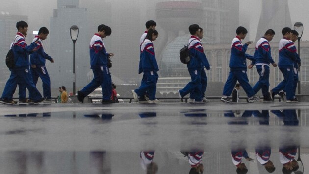 Kinder in China (Bild: AFP)