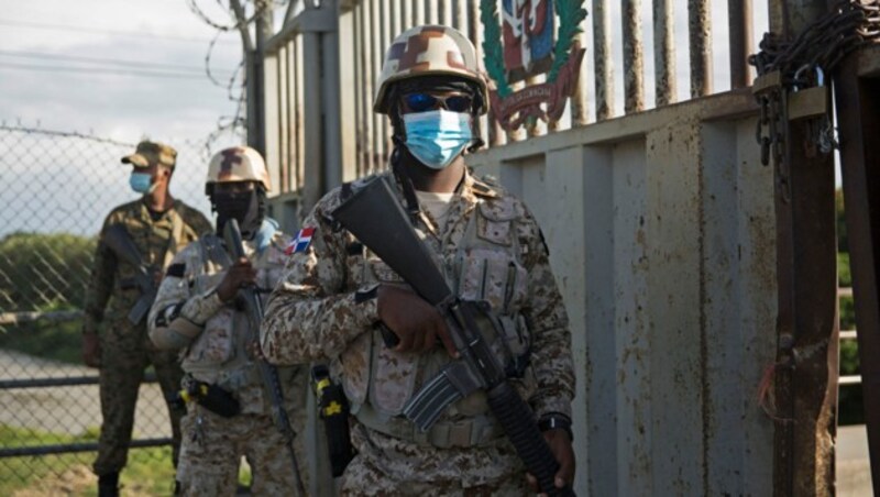 Soldaten der Dominikanischen Republik (Bild: AFP)