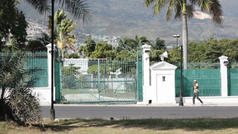 Moise wurde in seiner Privatresidenz ermordet. (Bild: AFP)