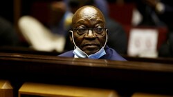 Ex-Präsident Jacob Zuma vor Gericht (Bild: AP)
