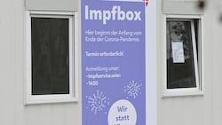 Eine Impfbox in Wien (Bild: APA/HERBERT NEUBAUER)