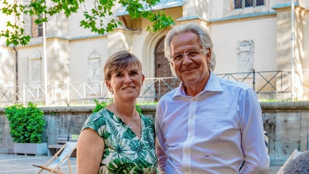 Vereinsgründer Christine Mirnig und Maximilian Fleissner (Bild: zVg)
