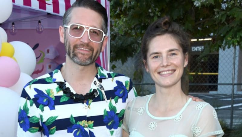 Christopher Robinson und Amanda Knox (Bild: 2019 Getty Images)