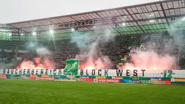 Der „Block West“ kehrt zurück ins Allianz Stadion (Bild: GEPA pictures)