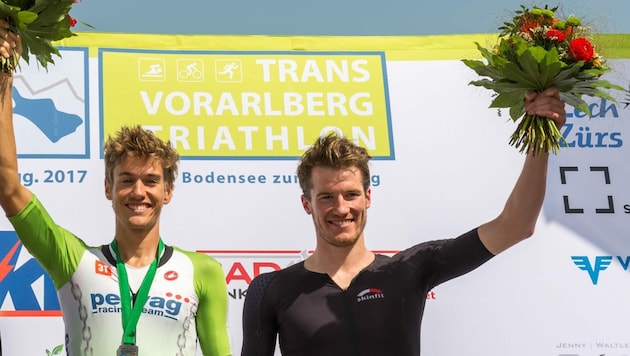 2017 belegte Martin Bader (r.) hinter Thomas Steger den zweiten Platz. (Bild: Stiplovsek Dietmar)