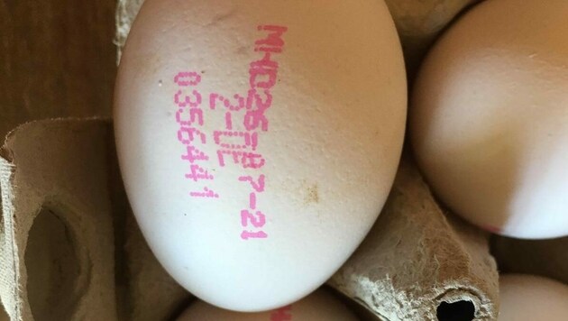 Ein rohes Ei wurde auf einen Radfahrer geworfen. (Symbolbild) (Bild: zVg)