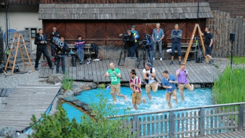 Für die Show baden gingen voXXclub. (Bild: WILFRIED KRIERER)