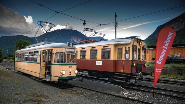 Die historischen Fahrzeuge werden im Licht von alten Laternen zu besichtigen sein. (Bild: Ernst Kitzer)