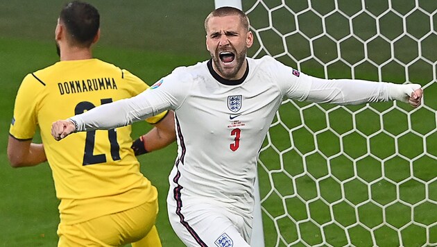 Luke Shaw (Bild: AFP)