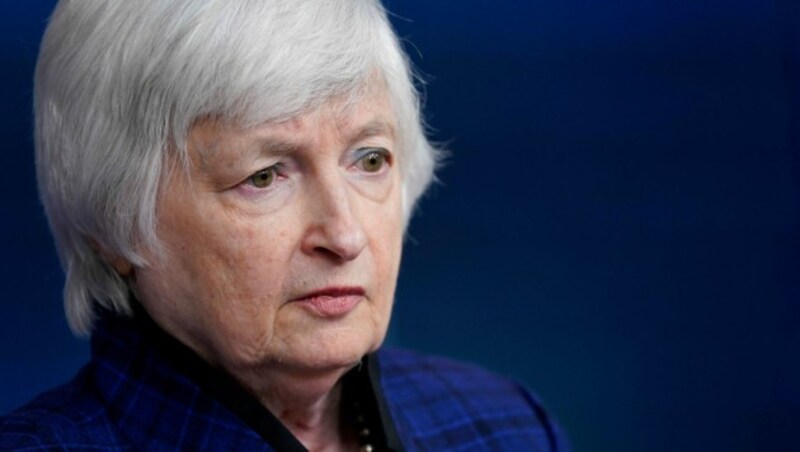 US-Finanzministerin Janet Yellen dämpft die Erwartungen an die globale Steuerreform und will für die USA daraus das Beste herausholen. (Bild: AP)