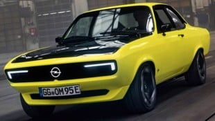 Dieser zum E‐Auto umgebaute Manta A war als emotionaler Aufwärmer gedacht. Mit dem Serien-Manta ...