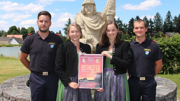 Feuerwehr und Trachtenkapelle wollen helfen. (Bild: Gernot Ruth)