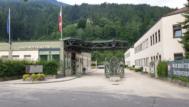 In der Haspinger Kaserne in Lienz kam es zu einem Zwischenfall. (Bild: Martin Oberbichler)