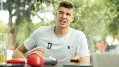 Der Feldkircher Basketball-Export Luka Brajkovic weilt derzeit auf Heimaturlaub. (Bild: Maurice Shourot)