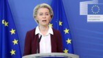 Kommissionschefin Ursula von der Leyen will in der EU keine Diskriminierung von Homosexuellen dulden. (Bild: APA/AFP/POOL/François WALSCHAERTS)