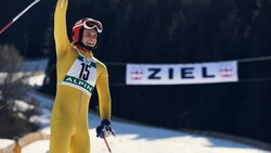 Der Kärntner Julian Waldner verkörpert im Kinofilm den 22-jährigen Franz Klammer, der 1976 den Olympiasieg geholt hat. (Bild: © epo/Samsara/Christoph Thanhoffer)