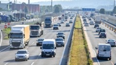 Auf der A1 geb es heuer bisher deutlich weniger Verkehr. (Bild: © Harald Dostal)