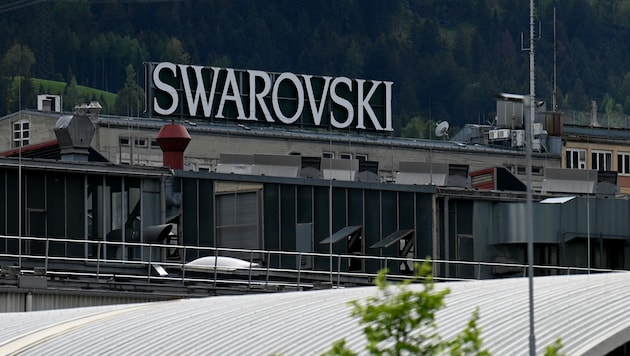 Die Swarovski-Zentrale in Wattens (Bild: APA/BARBARA GINDL)
