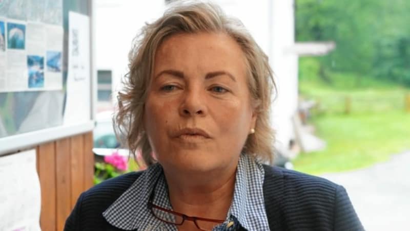 Gemeindechefin Eva Schmidinger (Bild: Sepp Pail)