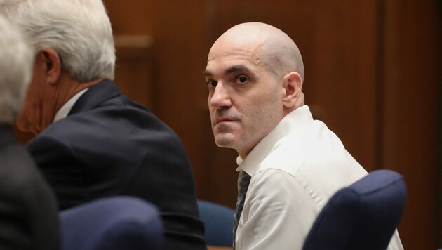 Michael Gargiulo im Gerichtssaal (Bild: APA/Photo by Lucy Nicholson/AFP)