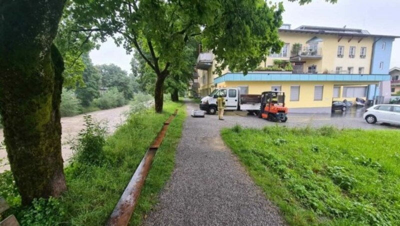 Vorbereitungen in St. Johann (Bild: ZOOM.TIROL)