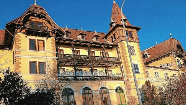 Schlosshotel Wörthersee steht vor Verfall (Bild: Uta Rojsek-Wiedergut)