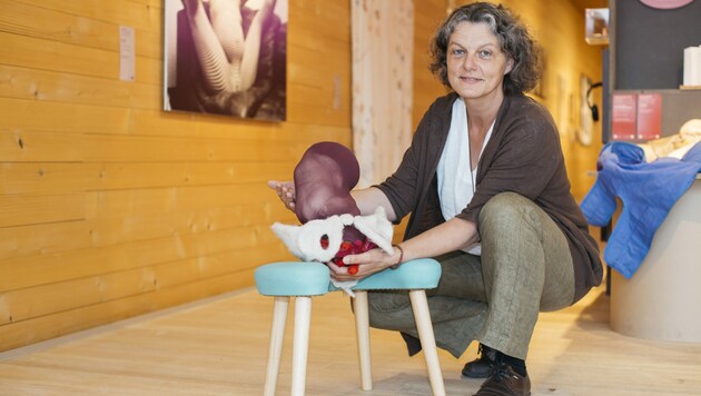 Birgitt Felder ist überzeugt, dass jede Frau die Kraft hat, ihr Kind auf die Welt zu bringen. (Bild: mathis.studio)