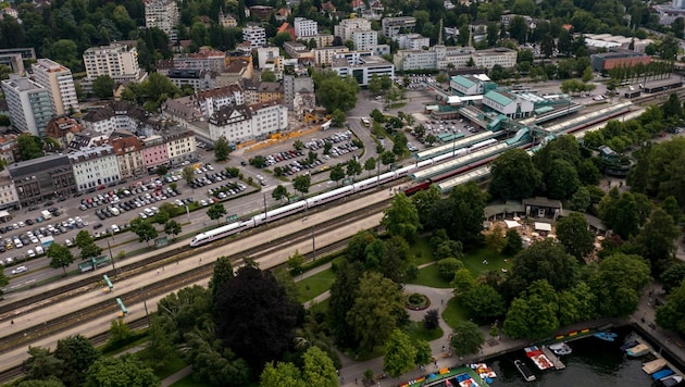 Der Bahnausbau in Vorarlberg ein heiß diskutiertes Thema. (Bild: Dietmar Stiplovsek)