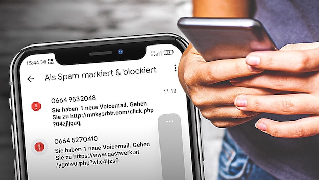 Wieder einmal gab es ein SMS-Trick-Opfer - diesmal im Lungau (Bild: Stock.adobe.com; zVg)