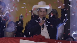 Perus ehemaliger Präsident Pedro Castillo (Bild: AP)