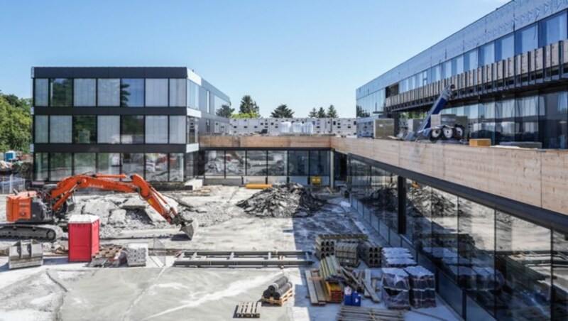 Der neue ORF-Campus im Sommer 2021 (Bild: APA/ORF/ROMAN ZACH-KIESLING)