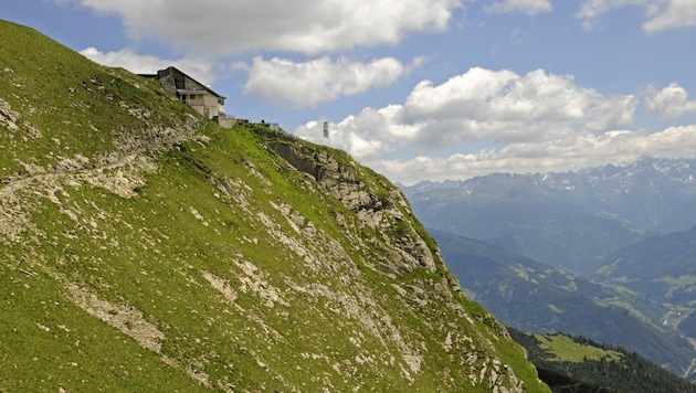 Die Augsburger Hütte (Archivbild). (Bild: Peter Freiberger)