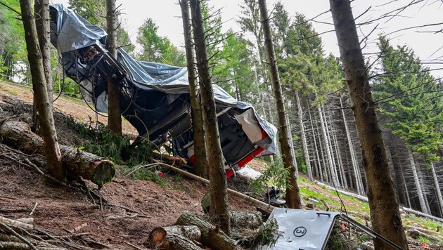 The Israeli boy, now nine years old, who was the only one to survive the cable car accident on Mount Mottarone on Lake Maggiore in 2021, will receive more than three million euros in compensation. (Bild: APA/AFP/MIGUEL MEDINA)