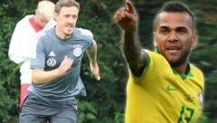 Max Kruse und Dani Alves (Bild: AFP , krone.at-grafik)