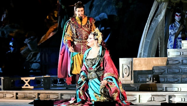 Martina Serafin schlüpft in die Rolle der Turandot. (Bild: Huber Patrick)