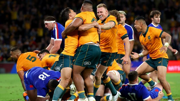 Das australische Rugby-Nationalteam (Bild: AFP)