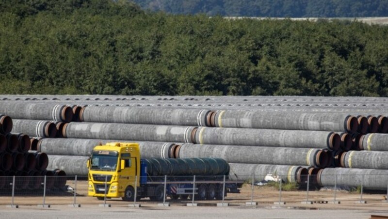 Nach der Einigung zur Ostseepipeline Nord Stream 2 erklärte sich der Kreml bereit zu Verhandlungen über einen Gastransit durch die Ukraine. (Bild: AFP)