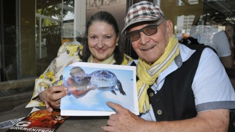 „Wenn, dann wäre ich das Original“, sagt der heute 85-Jährige über Vergleiche mit „Crocodile Dundee“ Paul Hogan. (Bild: René Denk)