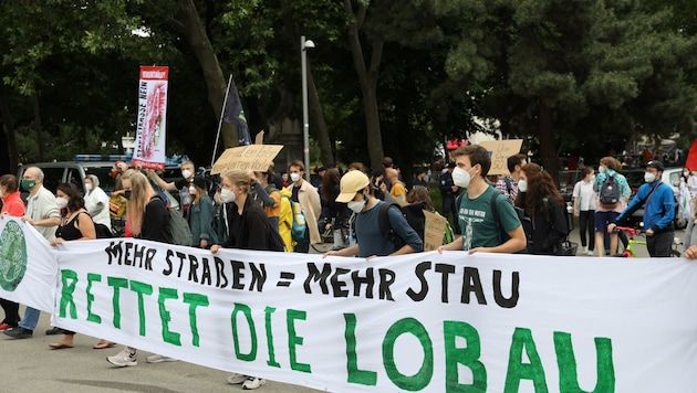 Umstrittenes Projekt: Am Lobautunnel scheiden sich die Geister, das Tauziehen geht weiter. (Bild: Karl Schöndorfer)