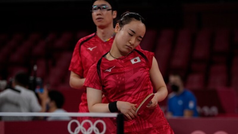 Mima Ito und Jun Mizutani (Bild: AP)