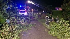 Nach Unwettern gab´s in Oberösterreich heuer mehr als 6300 Einsätze für die Florianijünger (Bild: FF Grafenwörth)