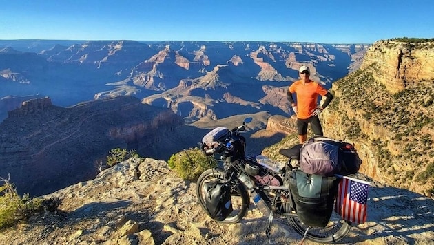 Der berühmte Grand Canyon in Arizona, fast 450 Kilometer lang. (Bild: Edwin Schmidt)