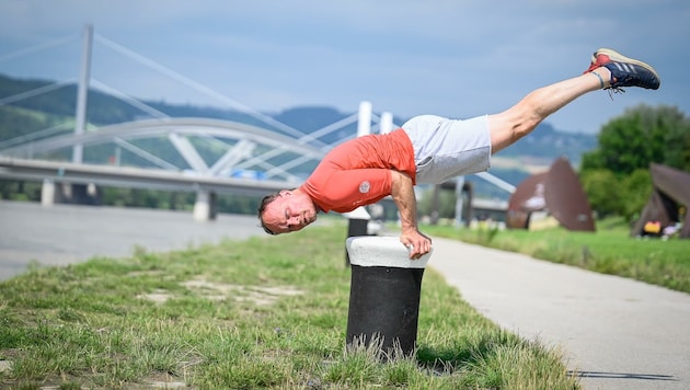 Tom Hanslmaier (49) aus Linz (Bild: Alexander Schwarzl)