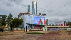 Ein Blick auf den Federation Square in Melbourne (Bild: AFP)