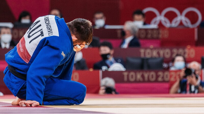 Bei den Sommerspielen 2021 in Tokio feiert Borashvili mit Bronze seinen größten sportlichen Erfolg.  (Bild: GEPA)