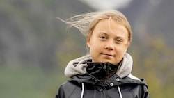 Die junge schwedische Klimaaktivistin rief zur Impfung auf. (Bild: APA/AFP/TT News Agency/Carl-Johan UTSI)