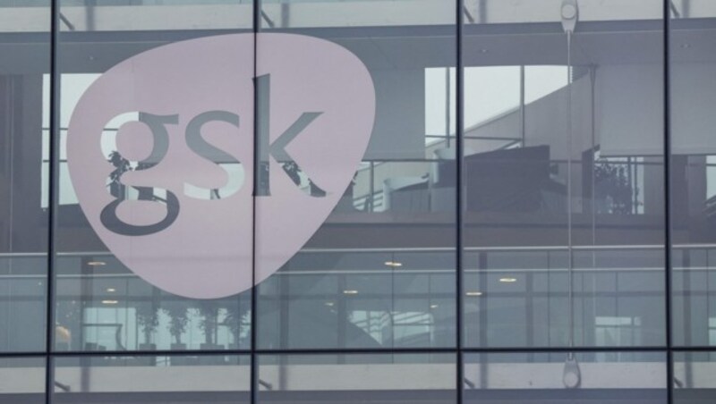 Das Logo von GlaxoSmithKline (Bild: AFP)